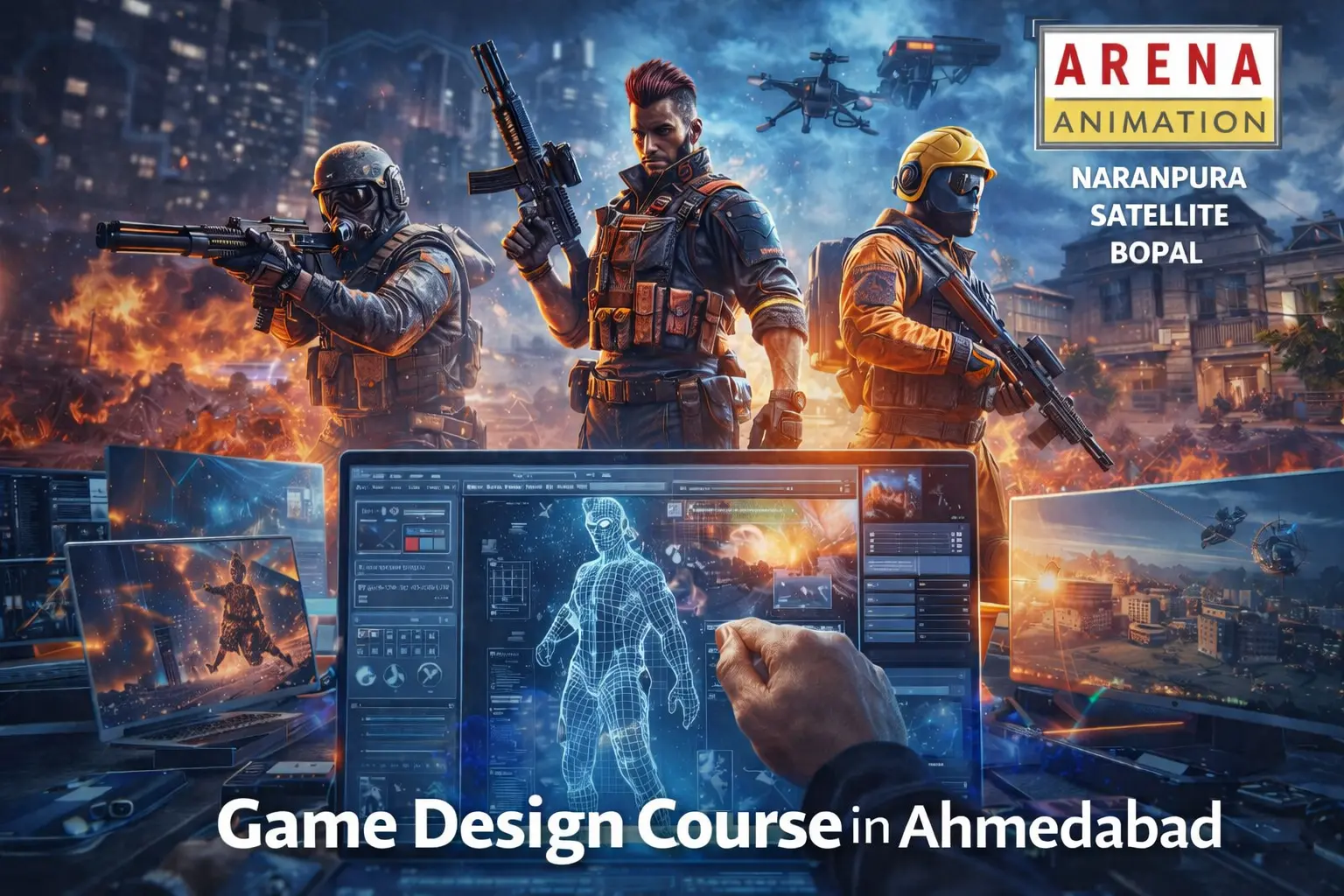 Game Design Course in Ahmedabad: A Smart Career Choice for Students Who Want to Build the Future
